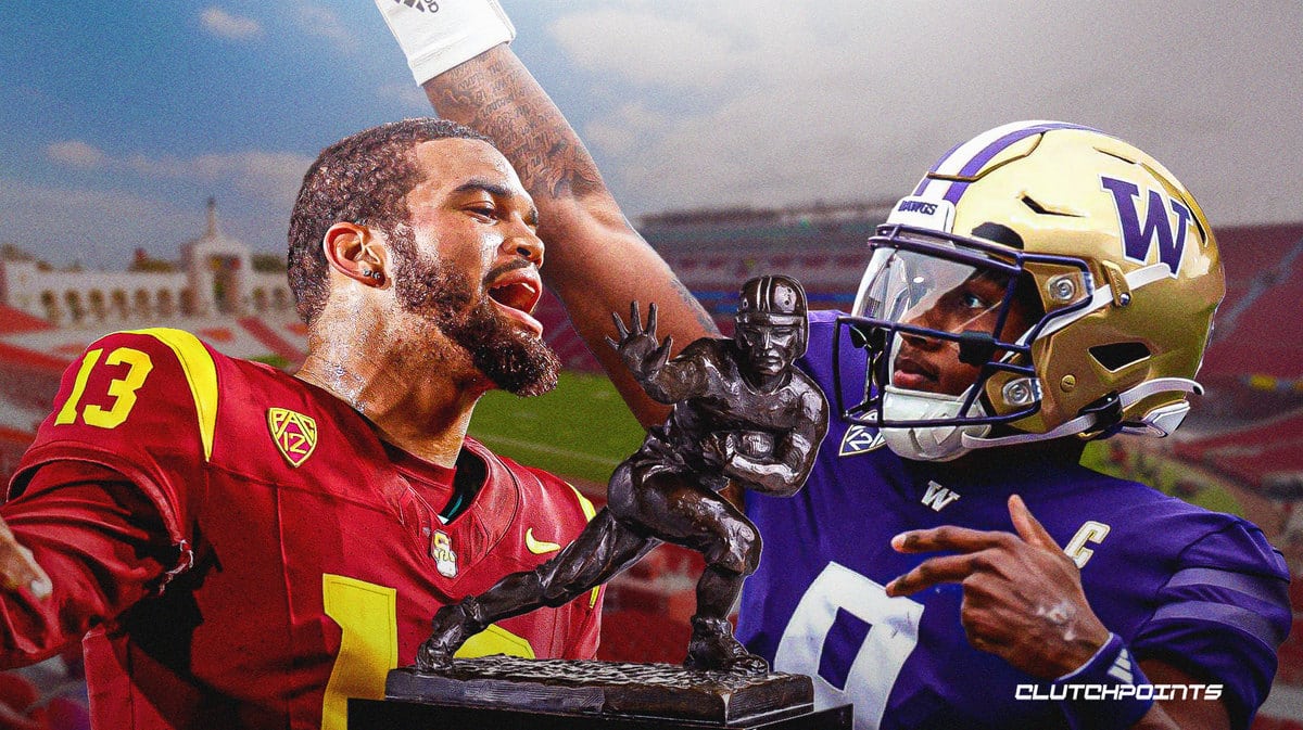 Michael Penix Jr., Caleb Williams, Heisman Trophy odds