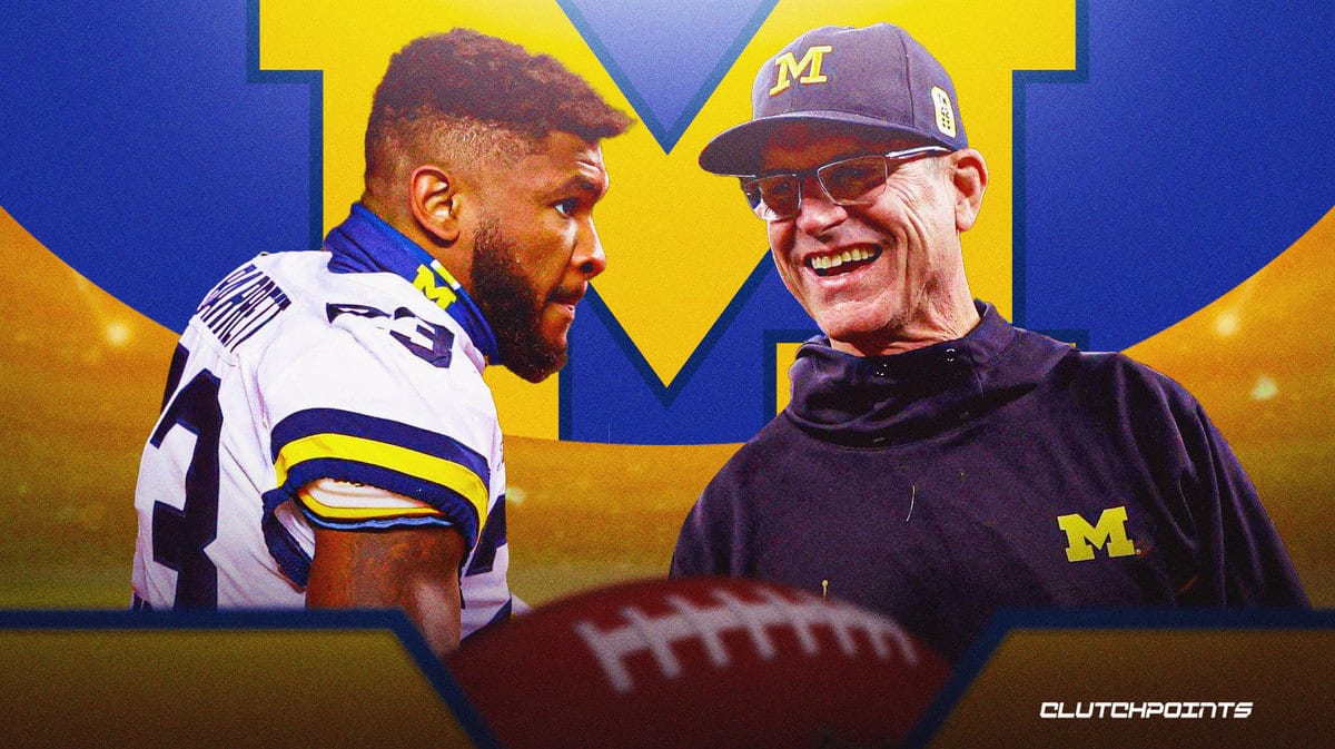Michigan football, Michael Barrett, Michael Barrett Michigan, Jim Harbaugh, Michigan Indiana