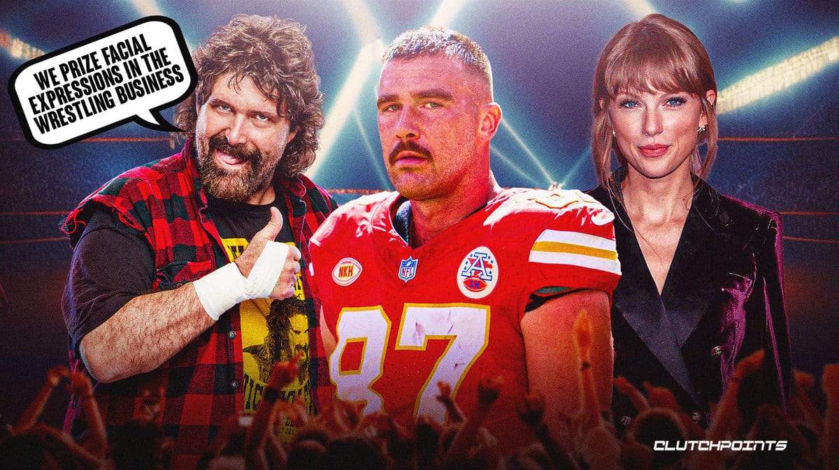 WWE, Mick Foley, Travis Kelce, Taylor Swift, Vince McMahon,