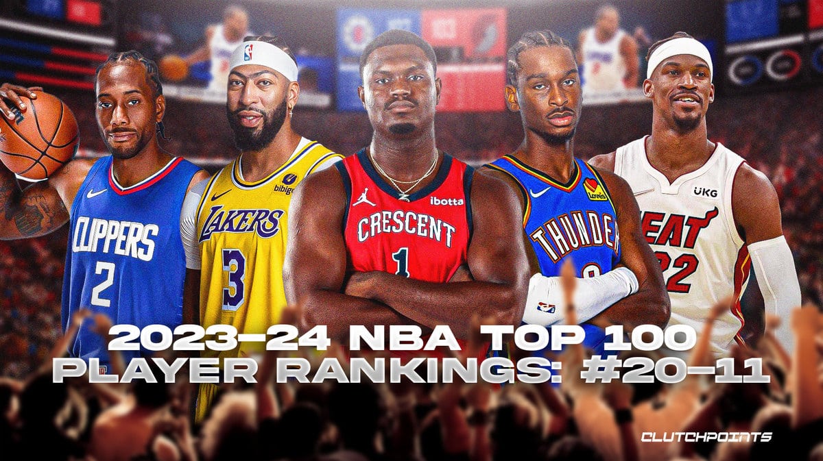 NBA ranking: The Top 100 players in the NBA for 2023-24