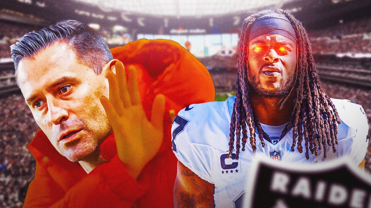 Raiders general manager David Ziegler as the Drake No Meme, Davante Adams with woke eyes