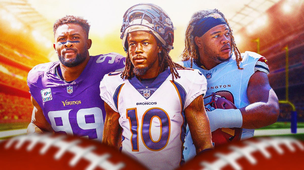 NFL trade deadline, NFL trade rumors, Danielle Hunter, Jerry Jeudy, Chase Young