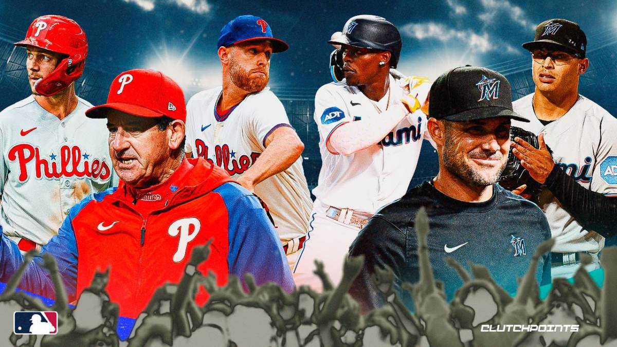 Philadelphia Phillies, Miami Marlins, Zack Wheeler, Aaron Nola, Trea Turner, Jazz Chisholm, Jesus Luzardo, Skip Shumaker