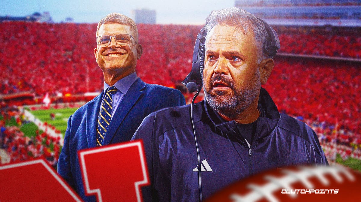 Nebraska football Matt Rhule sick Michigan game