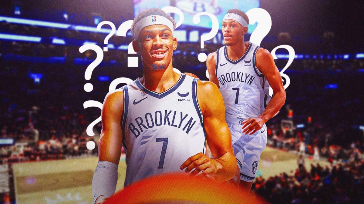 Nets' Darius Bazley with question marks everywhere