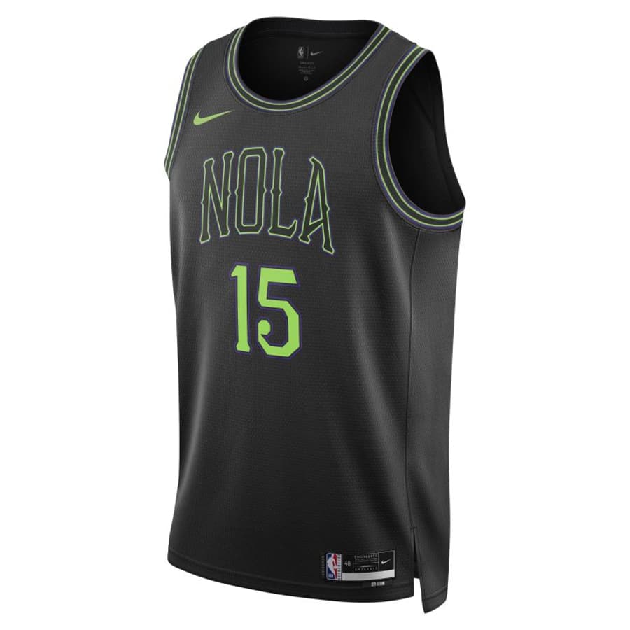 New Orleans Pelicans NBA City Edition Jersey 2023-2024 on a white background.