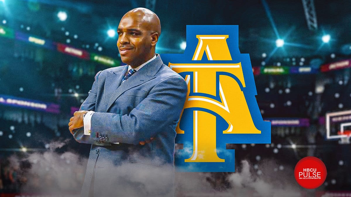North Carolina A&T men's basketball team has its first media day conference in the CAA, along with first year head coach Monte Ross.