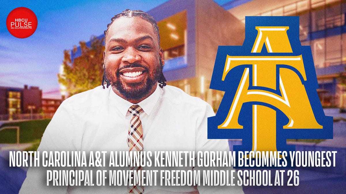 North Carolina A&T alumnus Kenneth Gorham is making headlines as a 26-year old principal, one of the youngest in the nation.