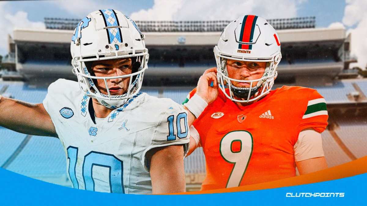 North Carolina football, Miami football, Drake Maye, North Carolina week 7, North Carolina week 7 predictions