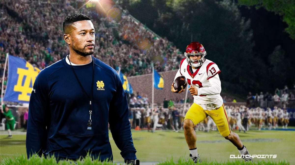 Notre Dame football, USC football, Marcus Freeman, Fighting Irish, Caleb Williams