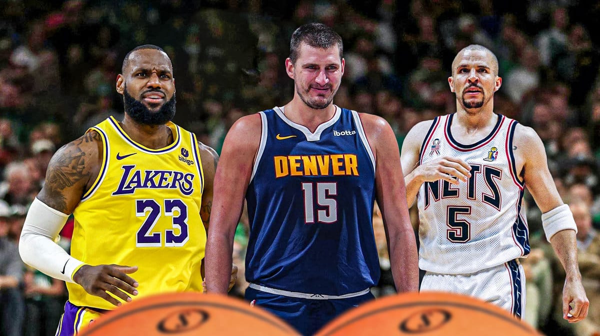 Nikola Jokic, LeBron James, Jason Kidd with triple-double history