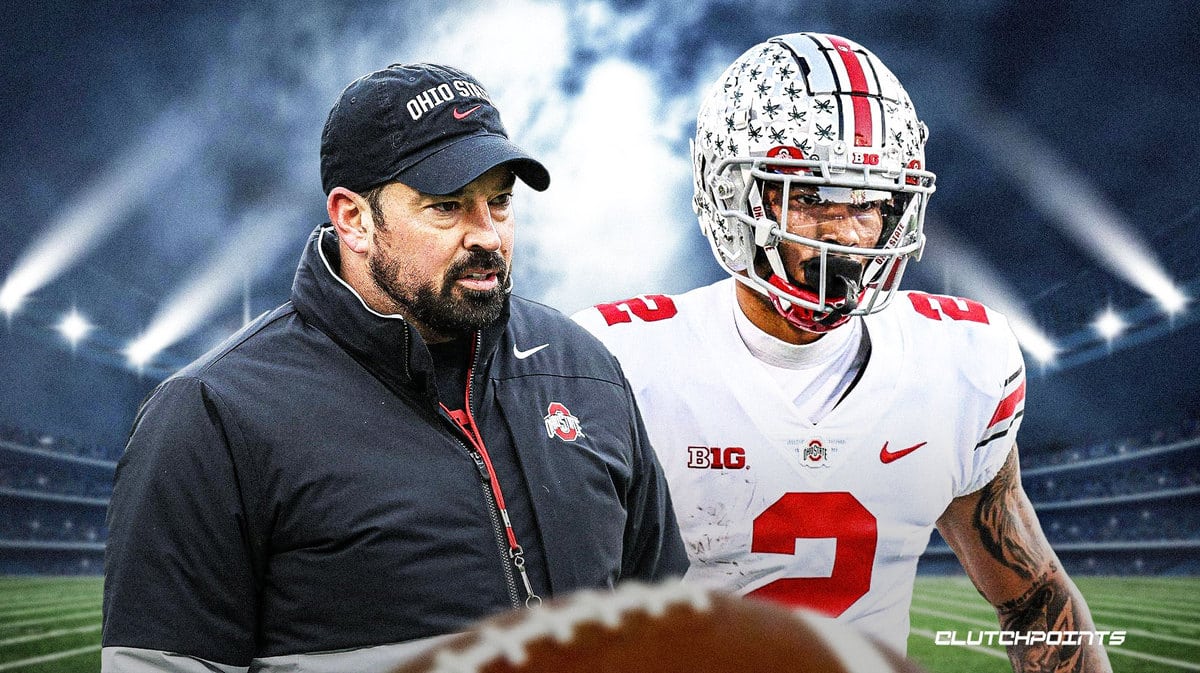 Ryan Day, Emeka Egbuka, Marvin Harrison, Jr.