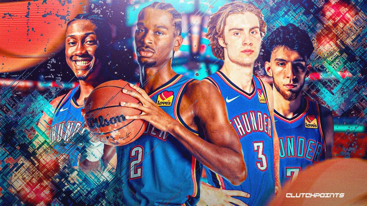 Thunder, Shai Gilgeous-Alexander, Jalen Williams, Josh Giddey, Chet Holmgren
