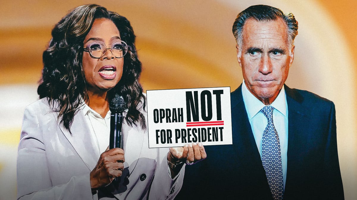 Oprah Winfrey, Mitt Romney, Romney A Reckoning, Oprah president, election 2020