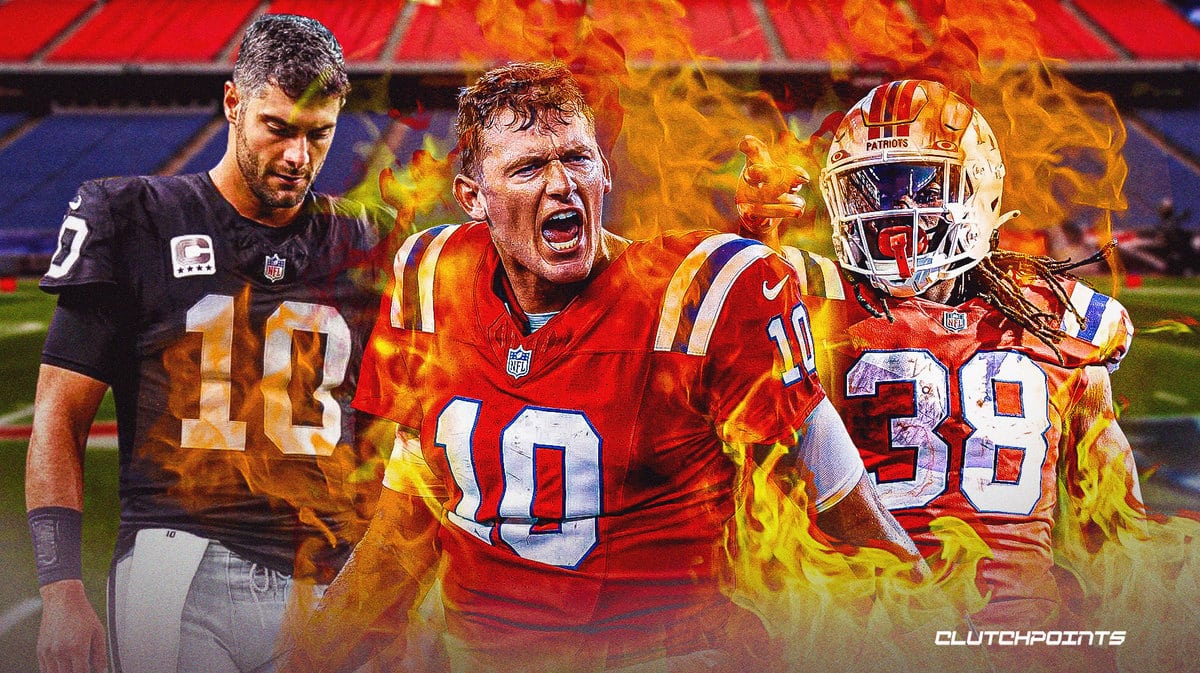 Patriots, Patriots Week 6 predictions, Patriots Raiders, Mac Jones, Rhamondre Stevenson