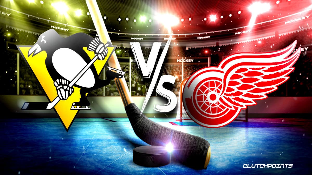 Penguins vs Red Wings Picks, Predictions & Odds Tonight - NHL