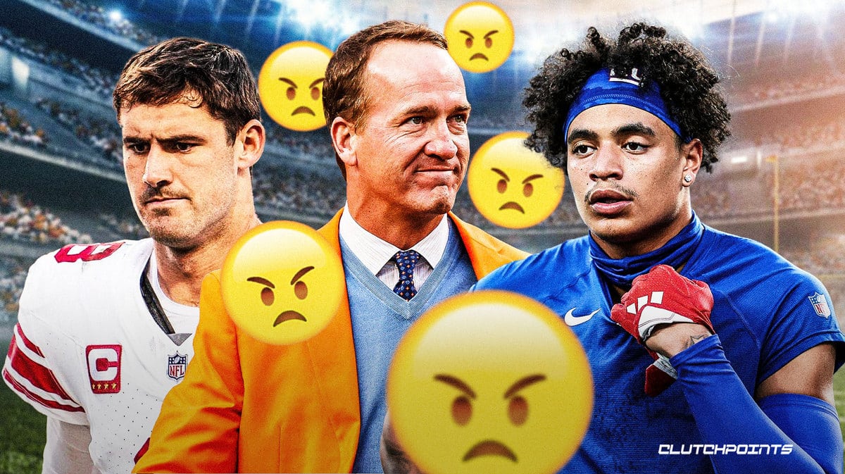 Peyton Manning, Giants, Seahawks, Jalin Hyatt, Daniel Jones