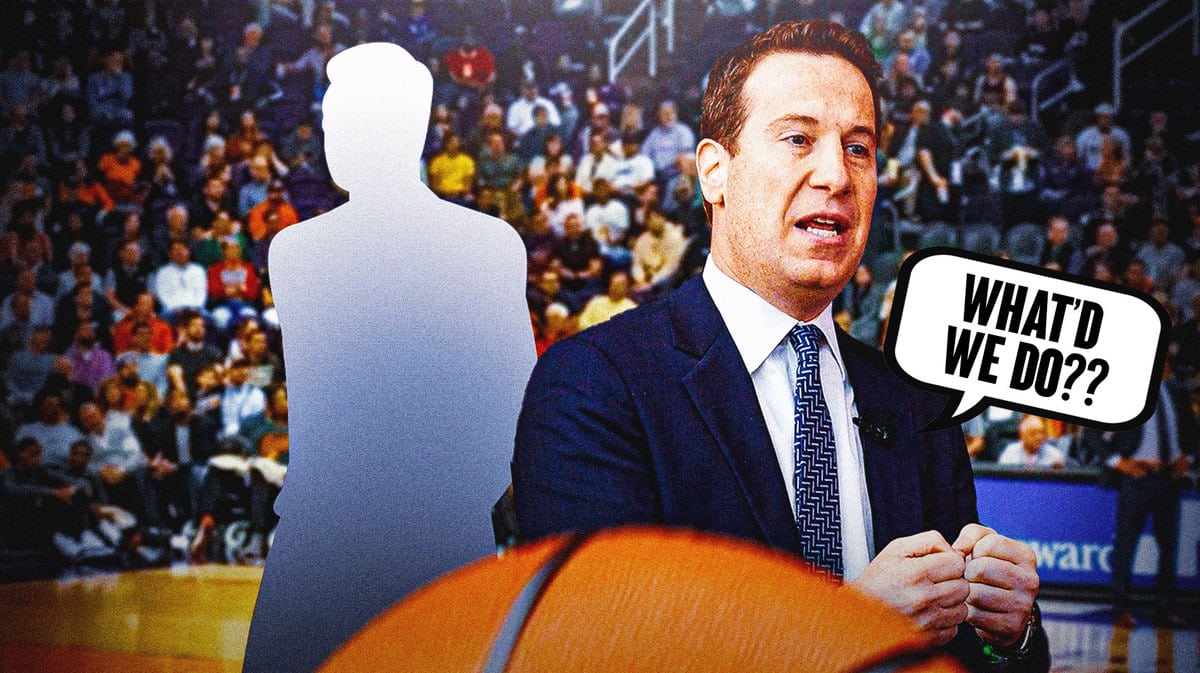 Suns owner Mat Ishbia with Drew Eubanks who the NBA is investigating tampering charges for.