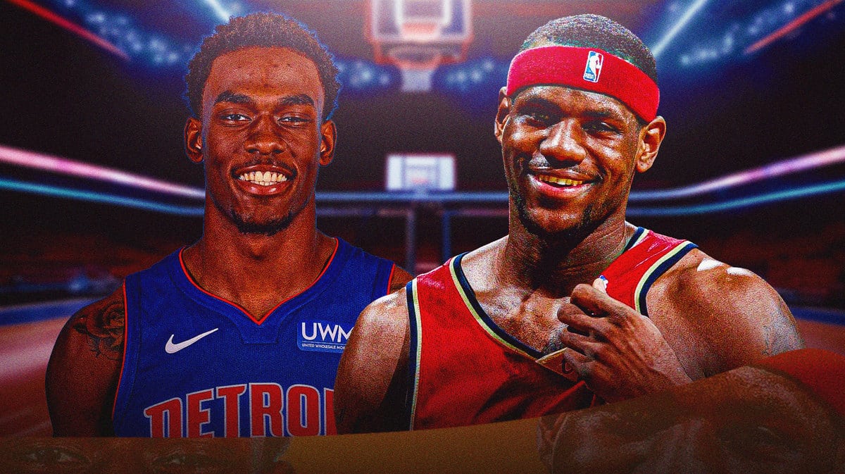 Jalen Duren and LeBron James share a teenager record