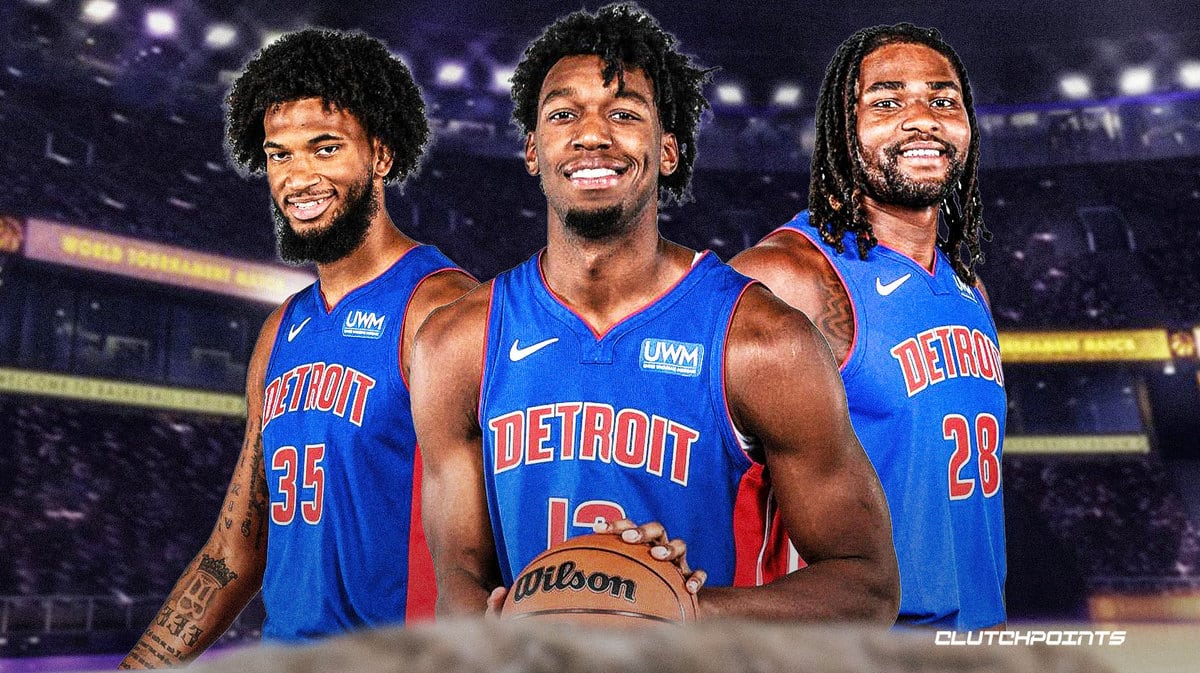 Isaiah Stewart, Jalen Duren, James Wiseman, Detroit Pistons