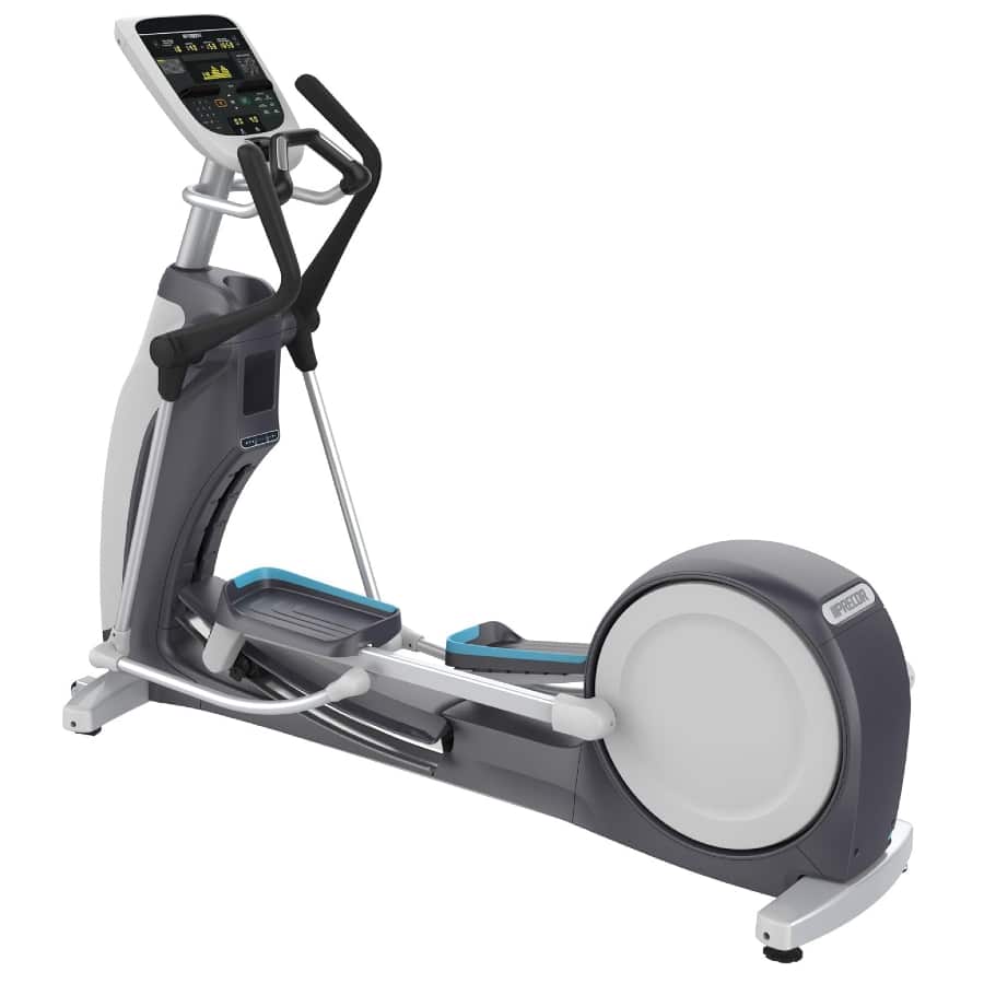 Precor EFX 835 Commercial Series Elliptical Cross Trainer on a white background.