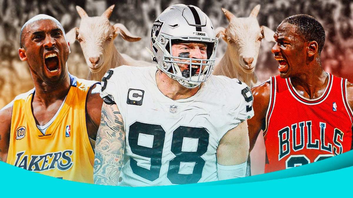 Raiders, Maxx Crosby, Michael Jordan, Kobe Bryant, Patriots