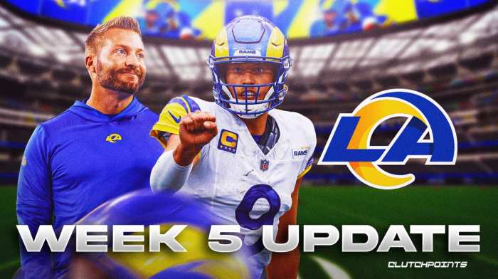 Rams, Sean McVay, Matthew Stafford, Rams Eagles