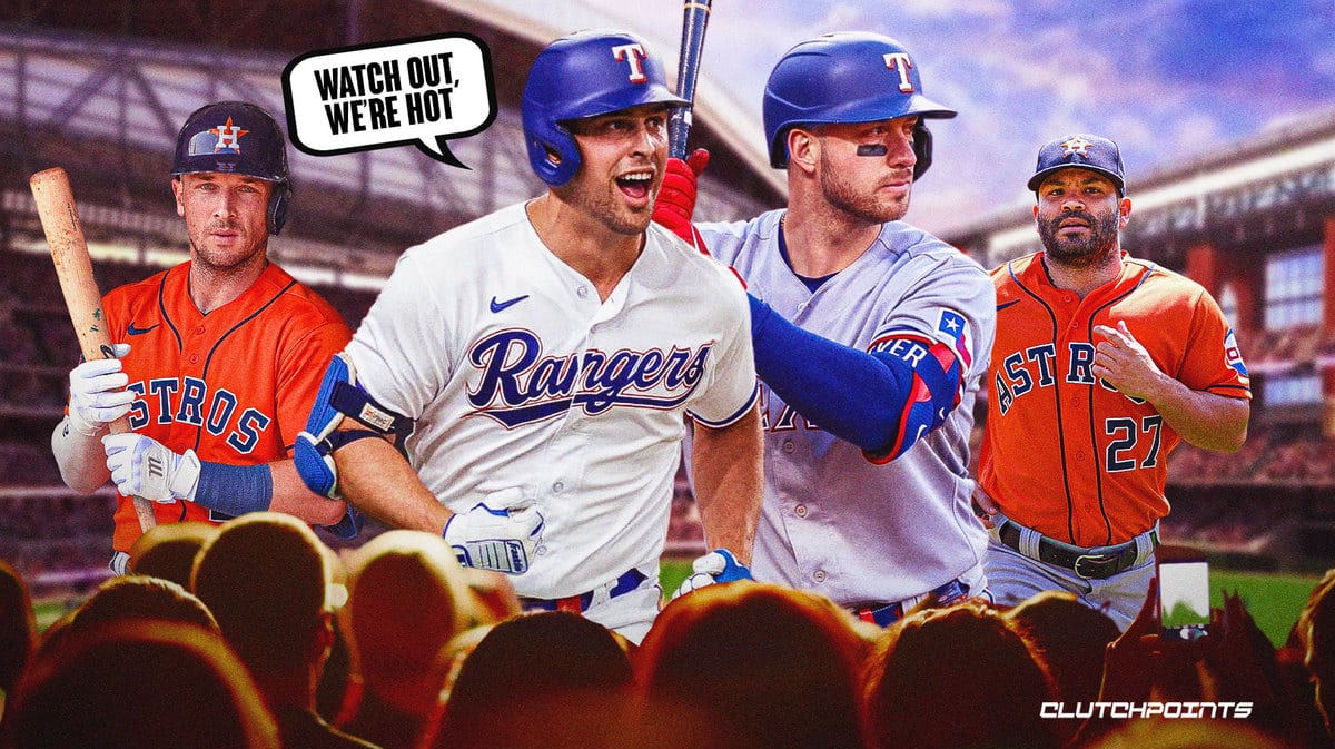 Rangers, Astros, ALCS, Nathaniel Lowe, Mitch Garver