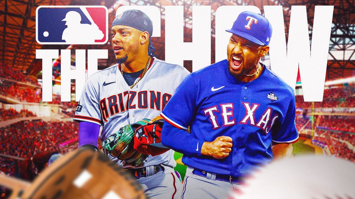 Rangers vs Diamondbacks Game 4 Simulated with MLB The Show
