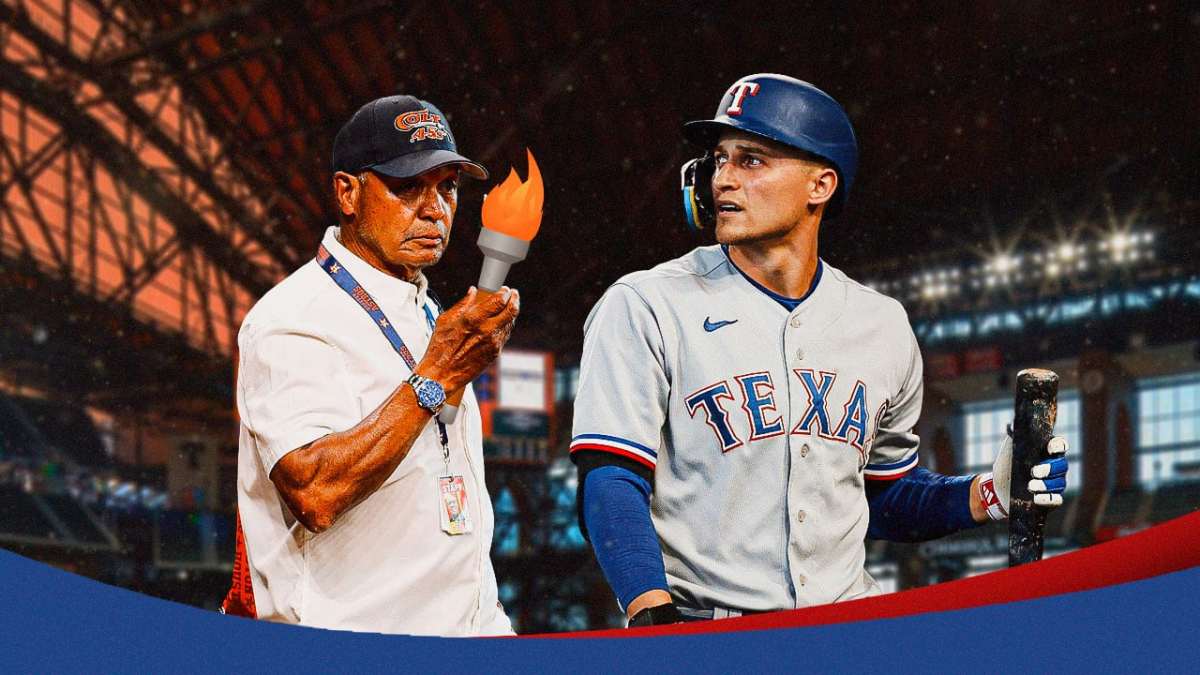 Reggie Jackson passes the torch to Corey Seager