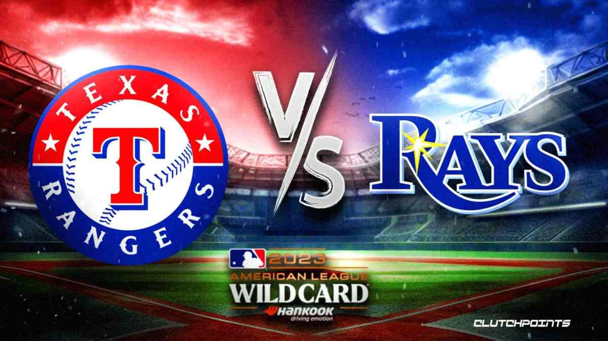 Rays Rangers prediction