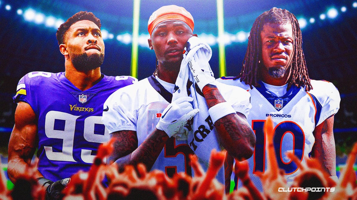 NFL trade deadline, NFL trade block, Danielle Hunter, Tee Higgins, Jerry Jeudy
