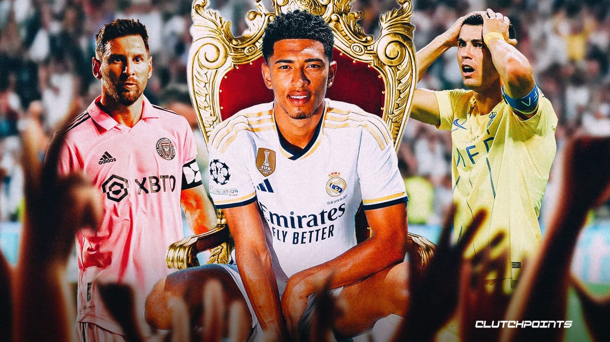 Real Madrid, Jude Bellingham, Lionel Messi, Cristiano Ronaldo