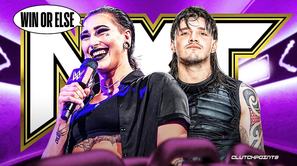 WWE, NXT, Rhea Ripley, Dominik Mysterio, Trick Williams,