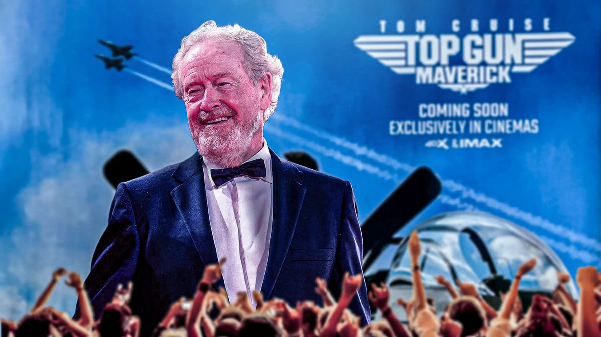 Top Gun: Maverick and director Ridley Scott.