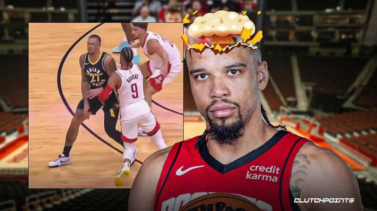 Dillon Brooks, Houston Rockets, Daniel Theis, Indiana Pacers, Dillon Brooks ejected