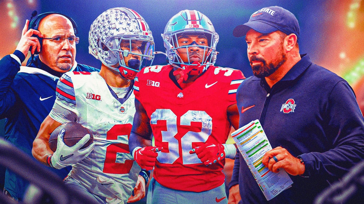Ohio State football Emeka Egbuka TreVeyon Henderson Ryan Day Penn State