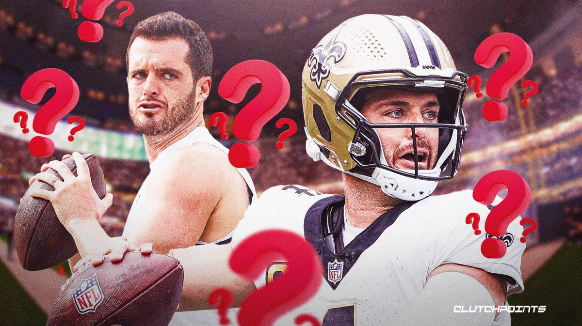 Derek Carr, Derek Carr injury, Saints, Is Derek Carr playing today vs. Buccaneers