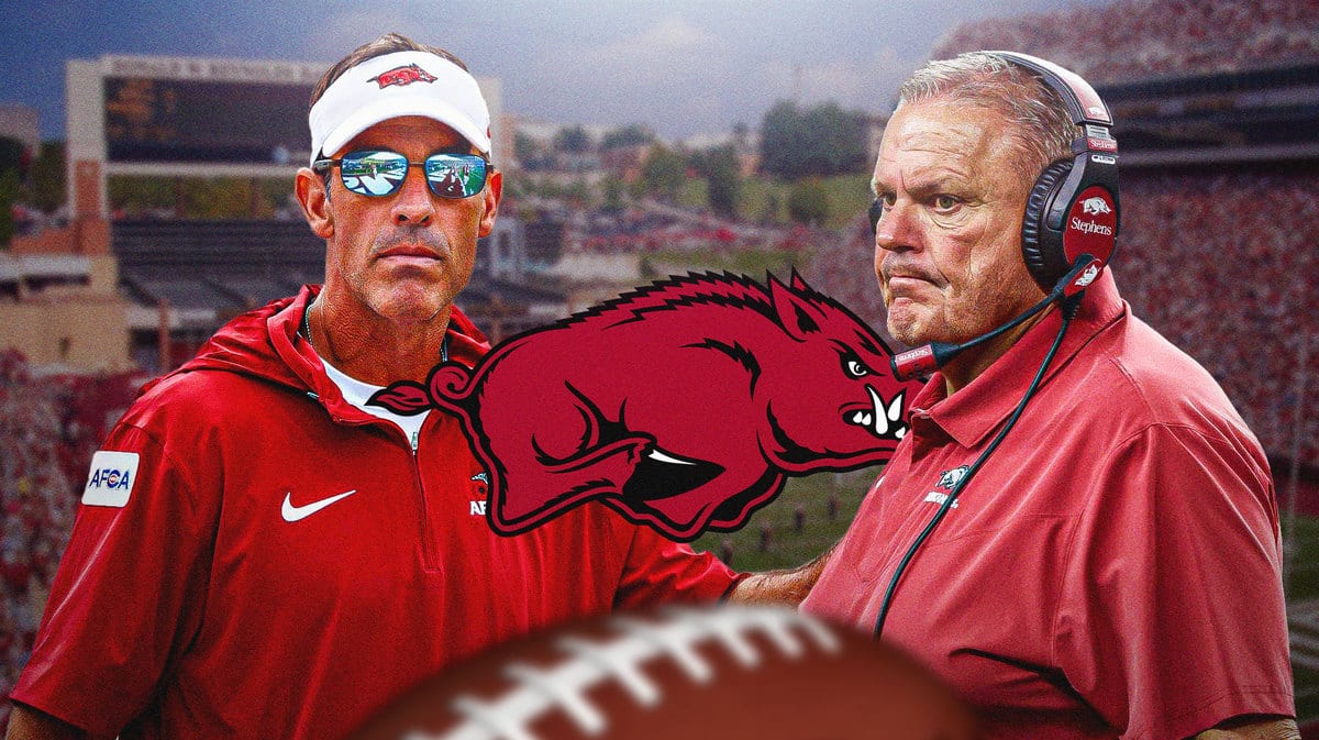 Arkansas Sam Pittman firing Dan Enos after losing to Mississippi State