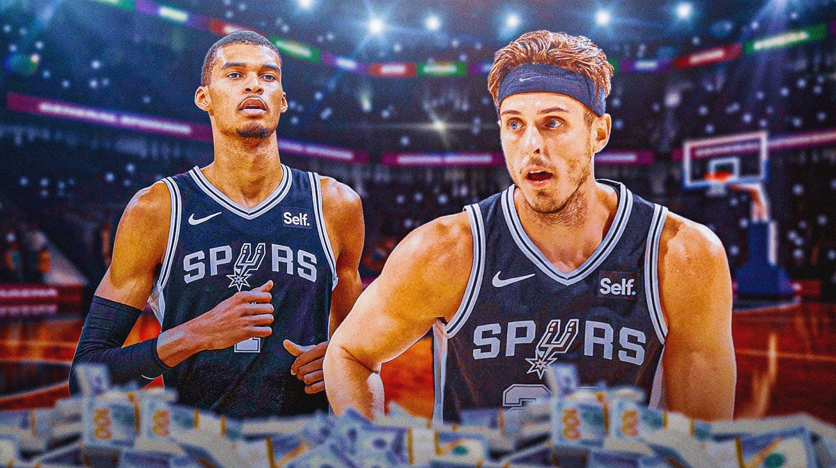 Victor Wembanyama and Zach Collins are the Spurs' frontcourt of the present and future