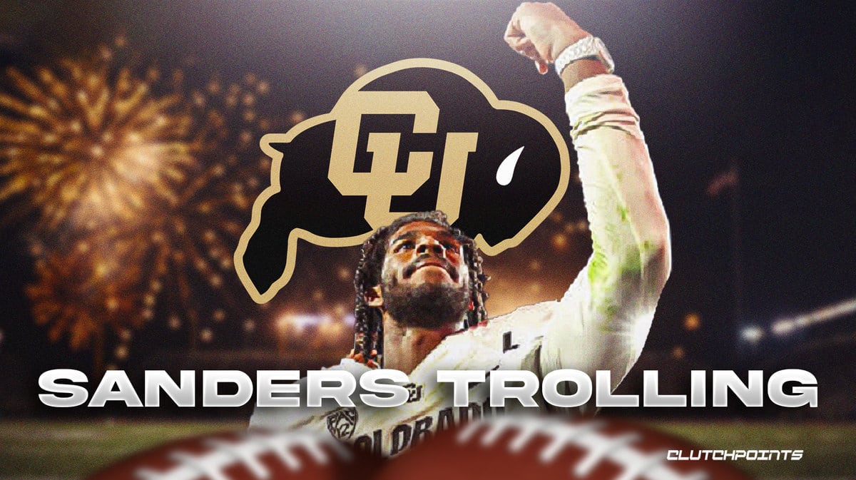 Colorado Football, Arizona State Football, Shedeur Sanders, Shedeur Sanders trolling, Colorado Football Shedeur Sanders
