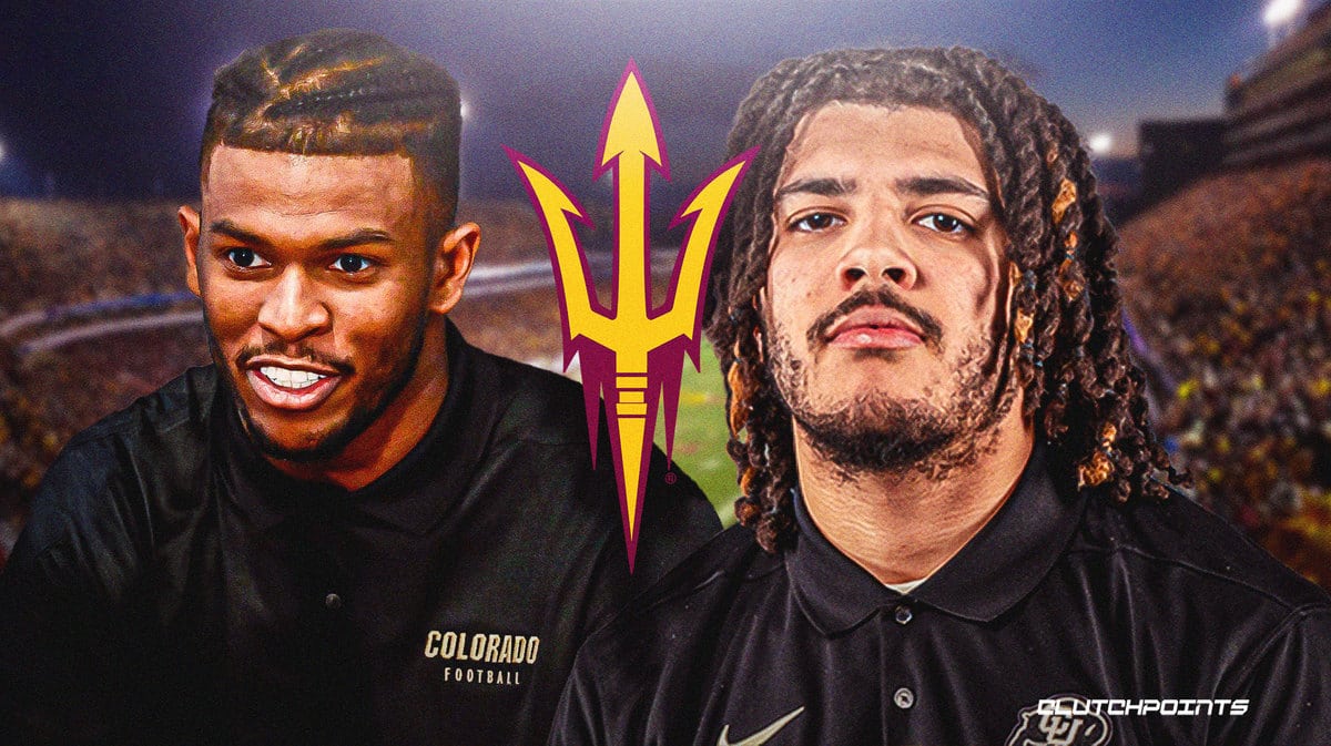 Shilo Sanders, Myles Slusher, Colorado football, Arizona State football