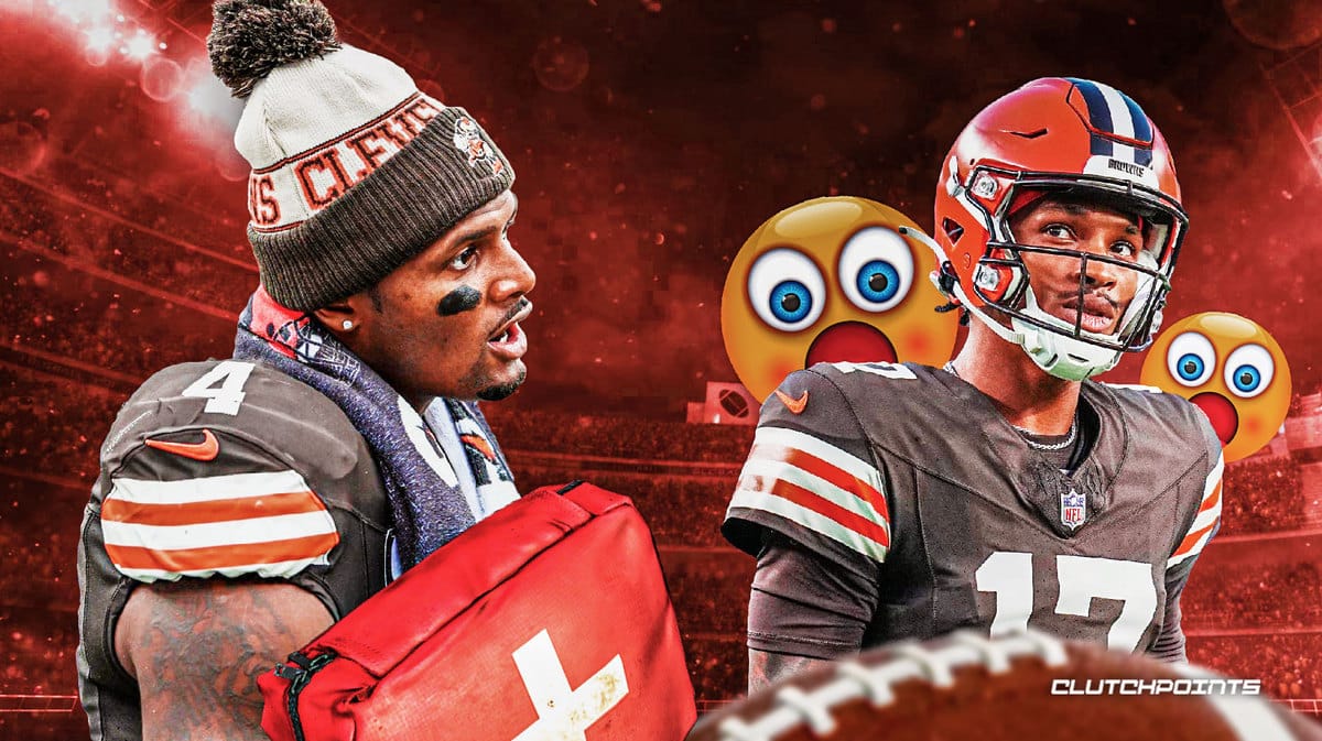 Deshaun Watson, Dorian Thompson-Robinson, Browns, NFL Injury