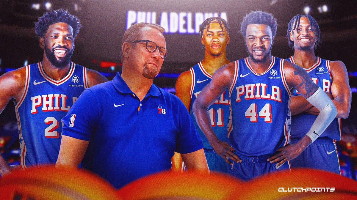 Sixers, Joel Embiid, Nick Nurse, Jaden Springer, Paul Reed, Tyrese Maxey