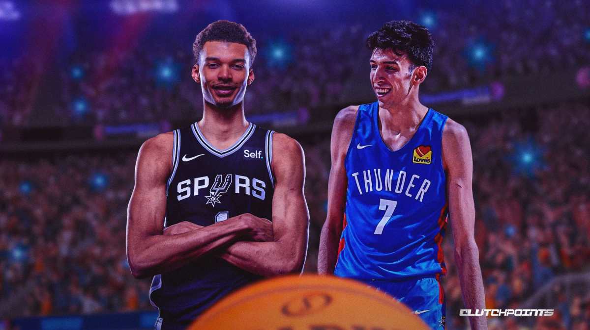 Victor Wembanyama, Chet Holmgren, Spurs, Thunder