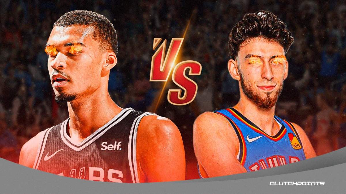 Spurs, Victor Wembanyama, Chet Holmgren, Thunder, NBA Preseason