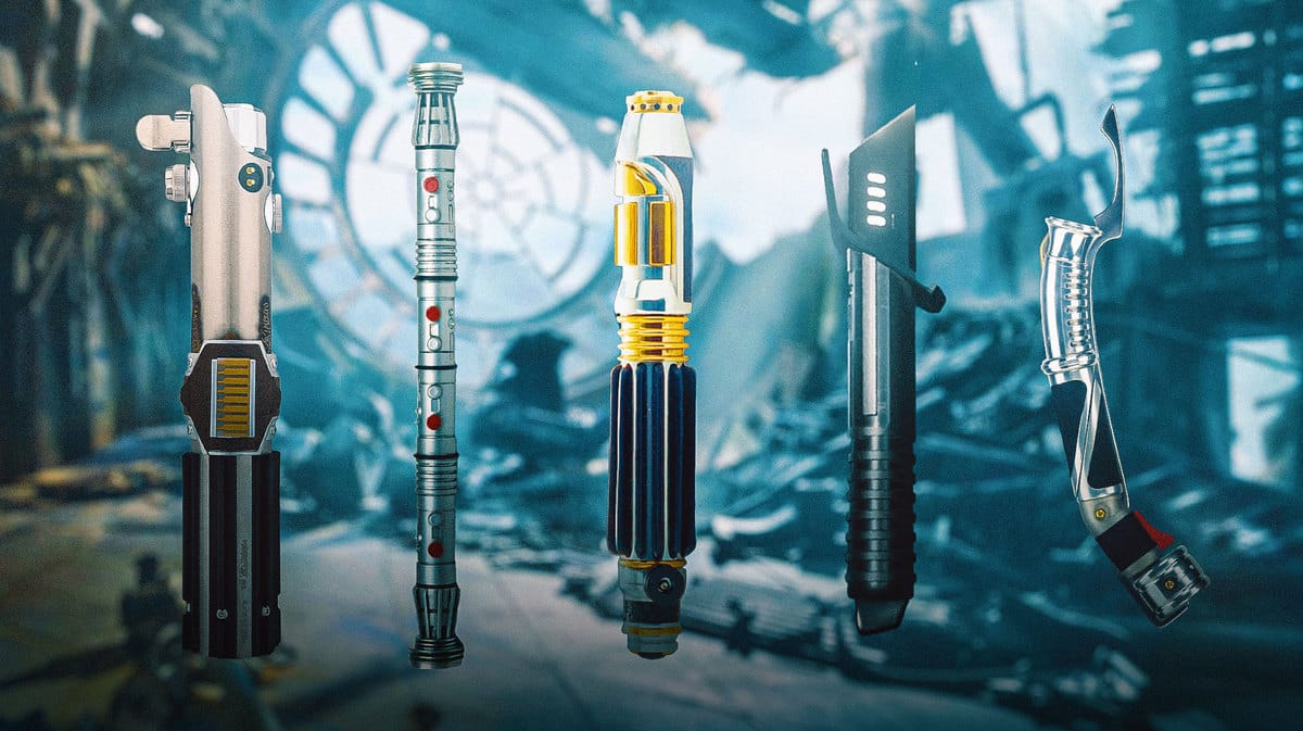 lightsabers, Star Wars, Star Wars lightsabers, Anakin Skywalker lightsaber, Darth Maul lightsaber