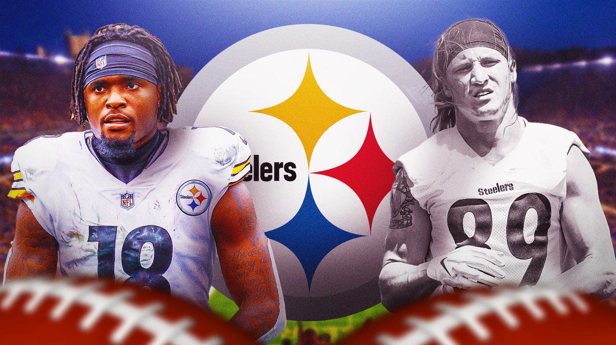 Steelers Diontae Johnson after Gunner Olszewski release. Acriscure Stadium background