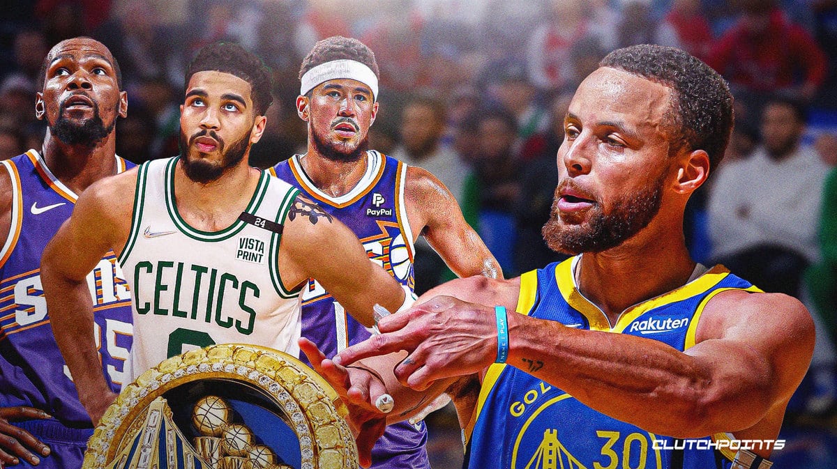 Stephen Curry, Warriors, Celtics, Jayson Tatum, Kevin Durant, Devin Booker