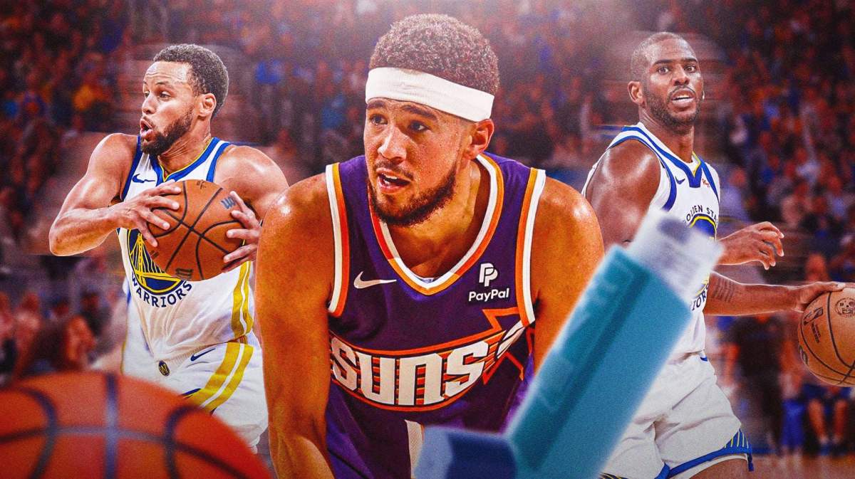 Suns, Warriors, Devin Booker, Chris Paul, Stephen Curry